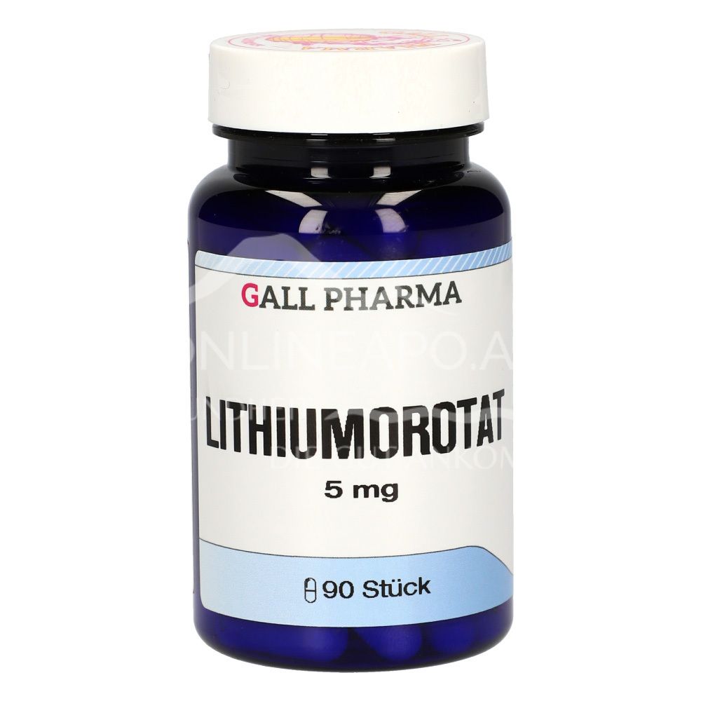 Lithium Orotat Kapseln 5MG | Preisvergleich Bei